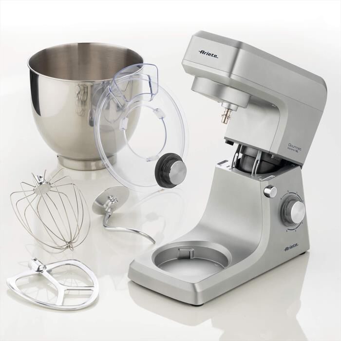 ARIETE - 1576 GOURMET SUPREME IMPASTATRICE 10L-Acciaio inox