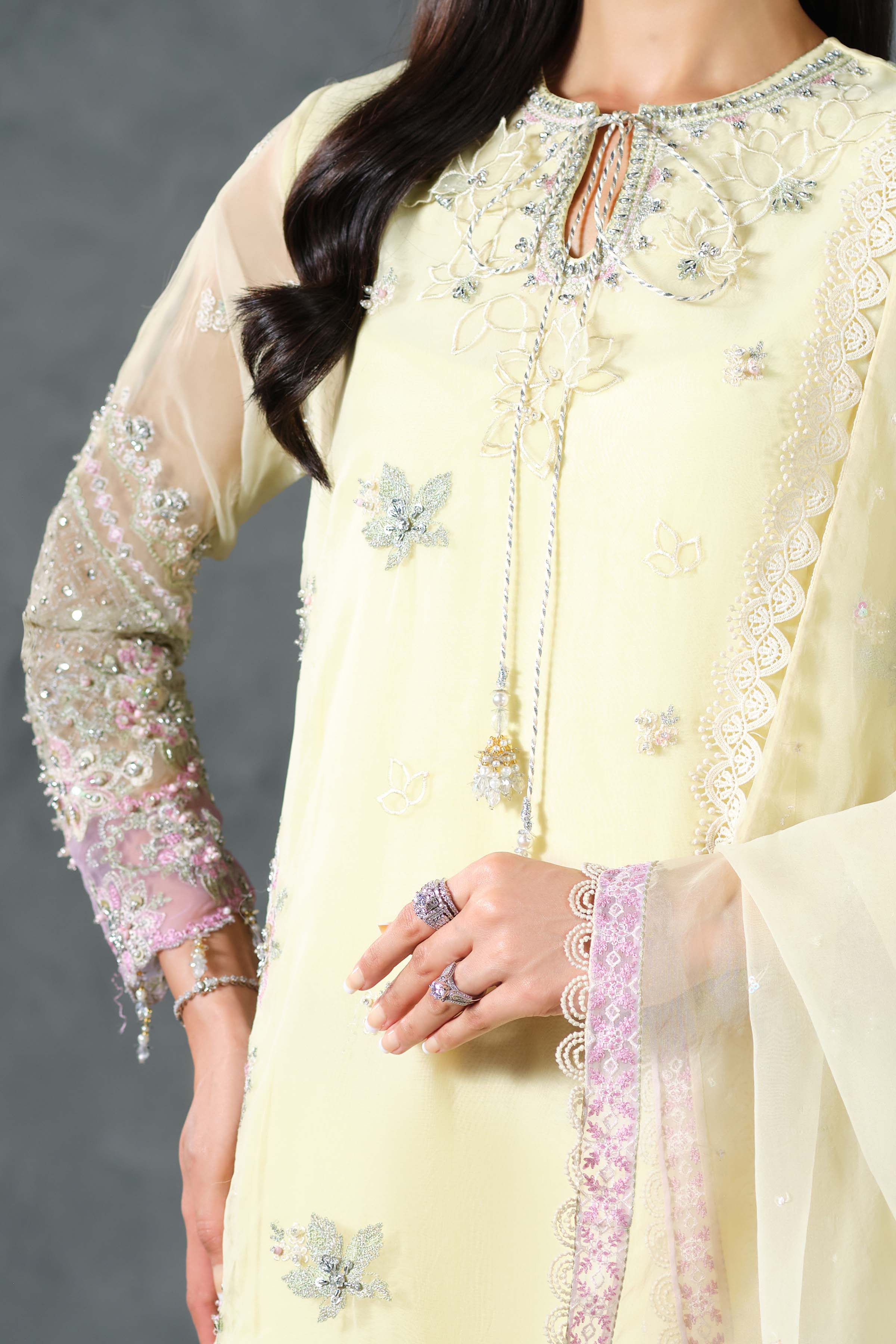ORGANZA | EMBROIDERED
