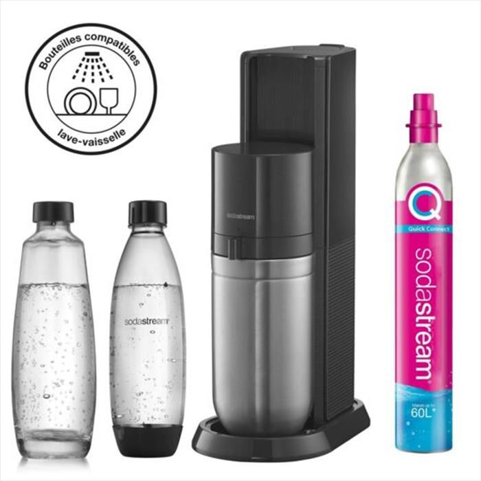 SODASTREAM - Duo black-Nero/Acciaio