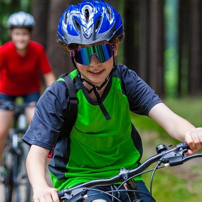 SKYBAMBI Kids Sunglasses Youth Baseball Sun Glasses