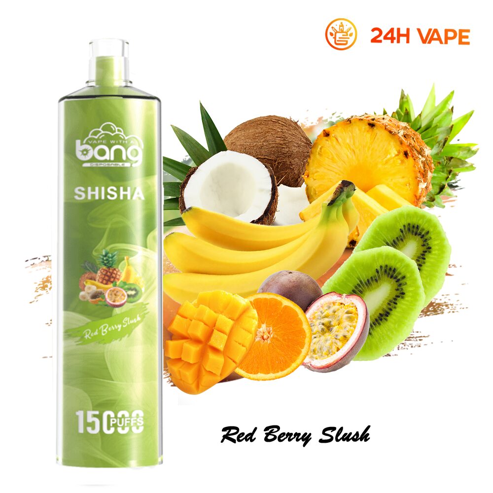 （3 pieces）Bang SHISHA 15000 Puffs Direct To Lung Disposable Electronic Cigarette New Vape Pen