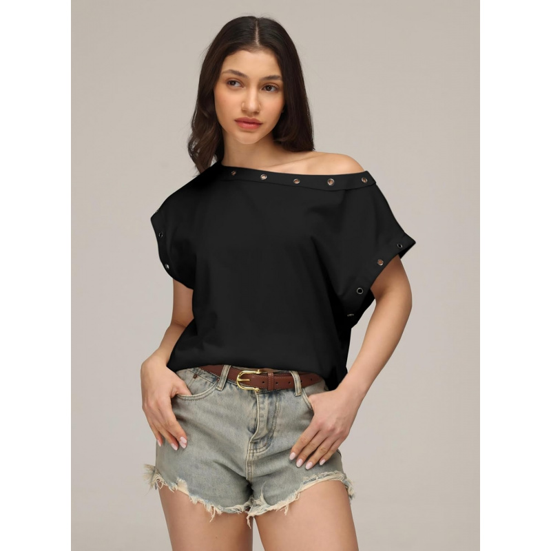 Off The Shoulder Tops for Women Short