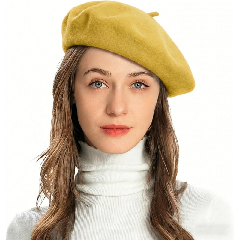 Wool French Beret Hat