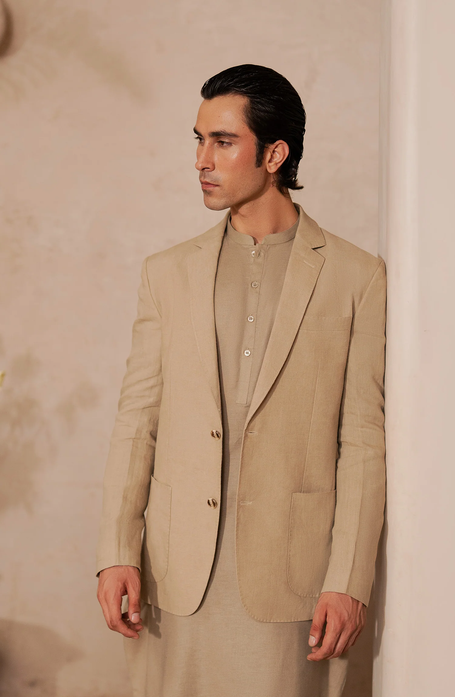 Men's Band Coat - SMC806C225
