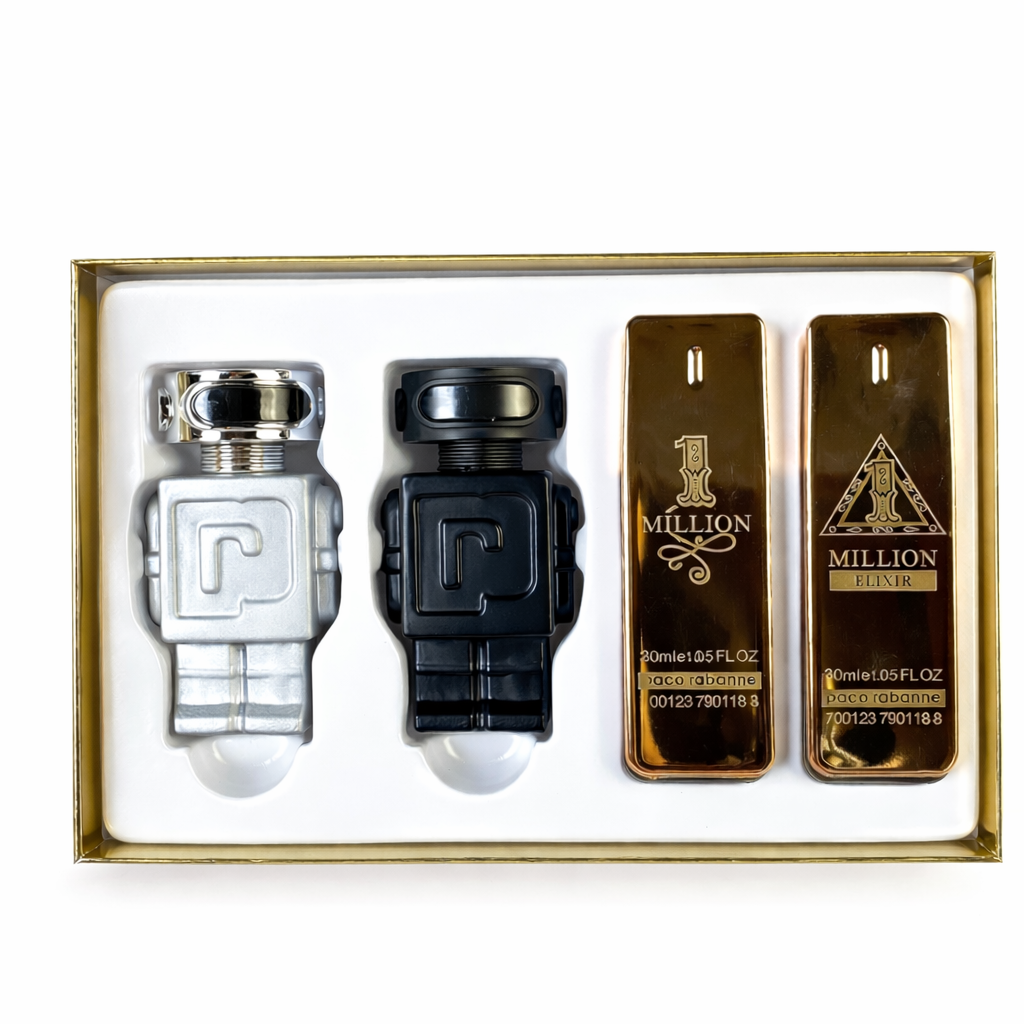 D116：Paco Rabanne 4-Piece 30ml Fragrance Gift Set (4×30ml)