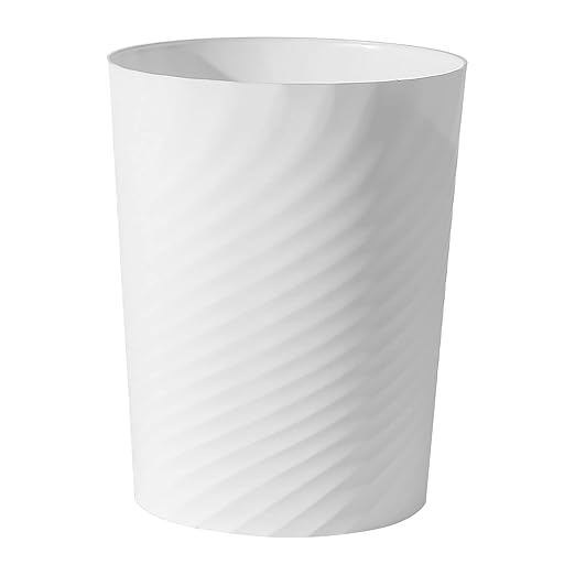 SMARTTOSS Plastic Small Trash Can Wastebasket