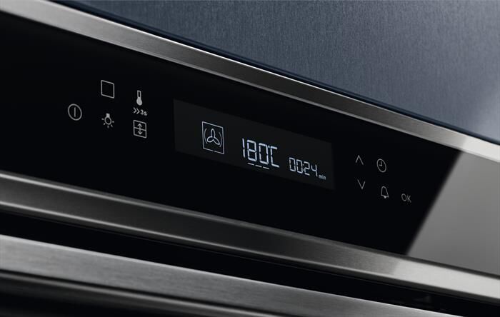 ELECTROLUX - Forno incasso elettrico LOB7S01X Classe A+-Inox antimpronta