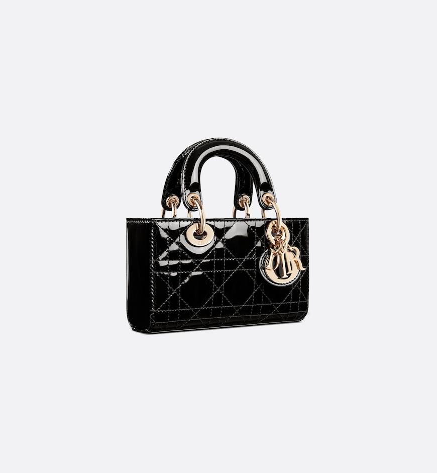 Lady D-Joy Micro Bag– Patent Leather