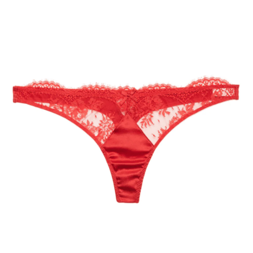 Fleur Du Mal Frankie Lace Thong