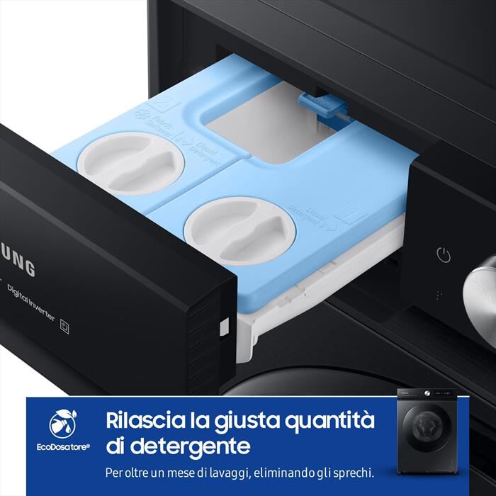 SAMSUNG - Lavatrice WW11DB7B94GBU3 11 Kg Classe A-NERO