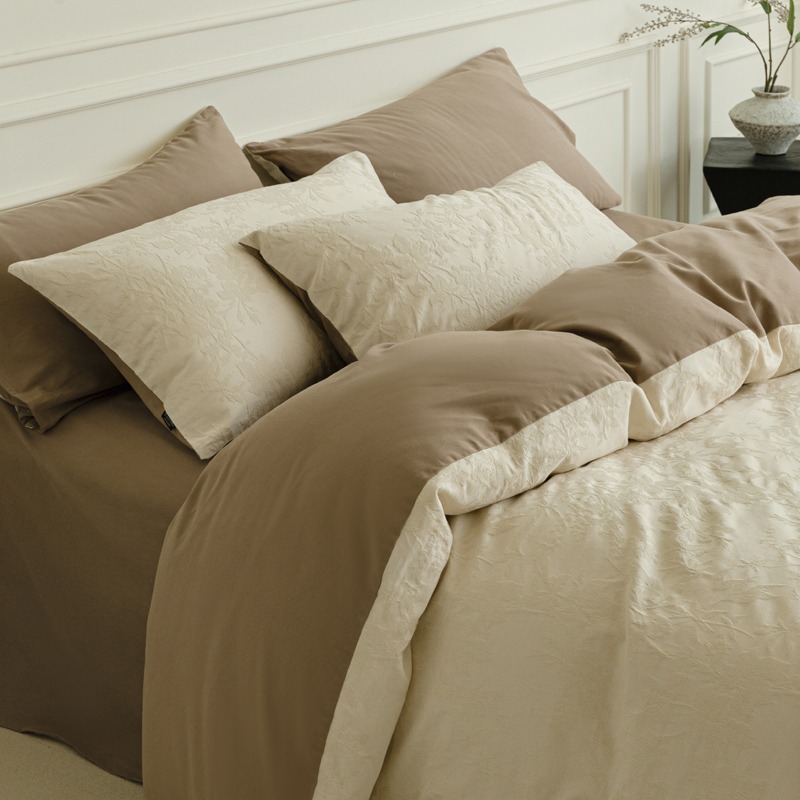 Long-staple cotton bed set of four 100% cotton 60 cotton jacquard quilt cover bed linen