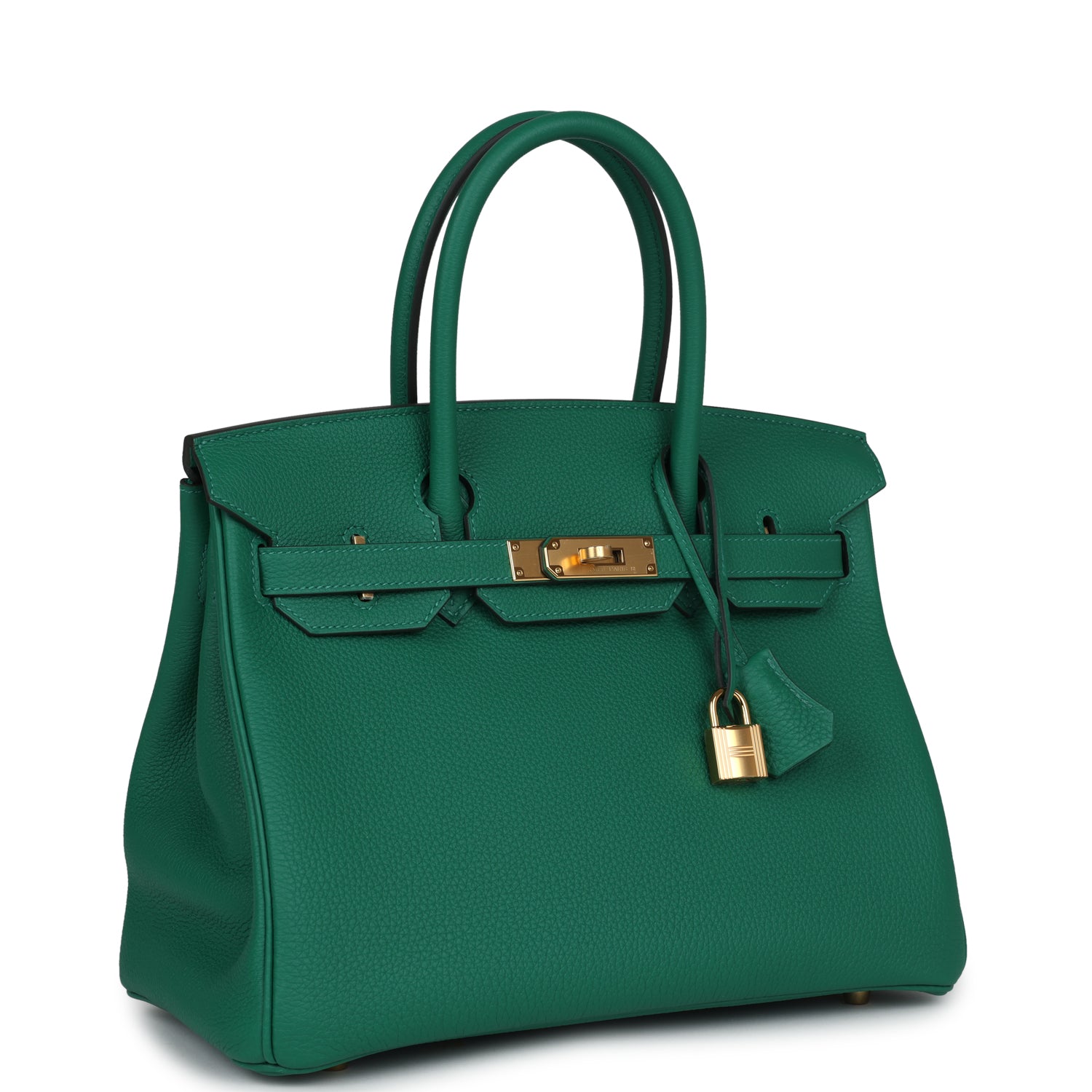 Birkin 30 Vert Vertigo Togo Gold Hardware