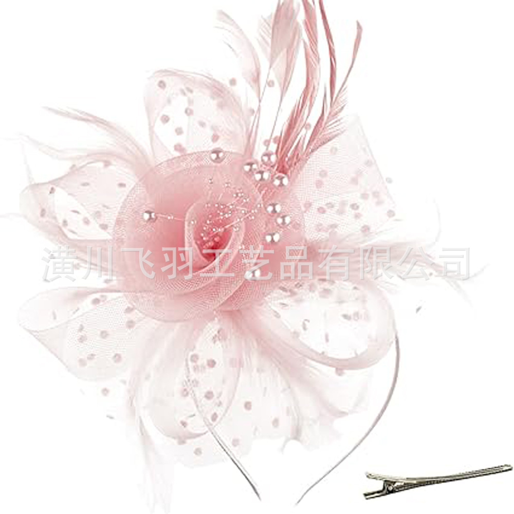 Feather hairband headdress