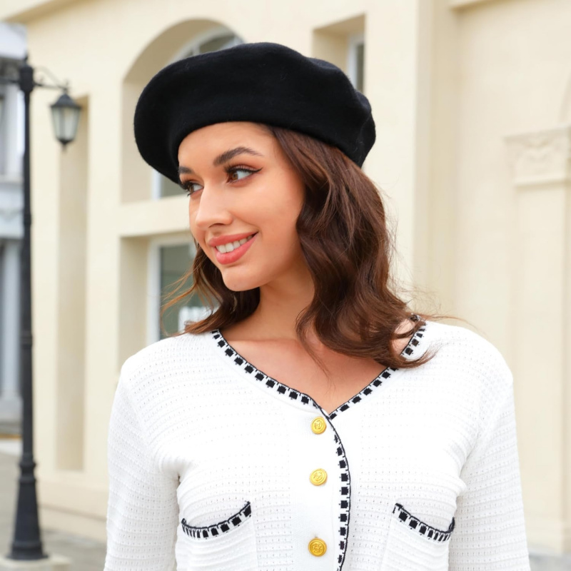 Wool Beret Hat