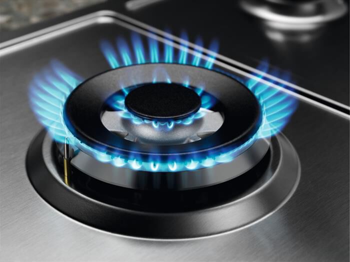 ELECTROLUX - Piano cottura a gas EGS64362X 0cm-Inox