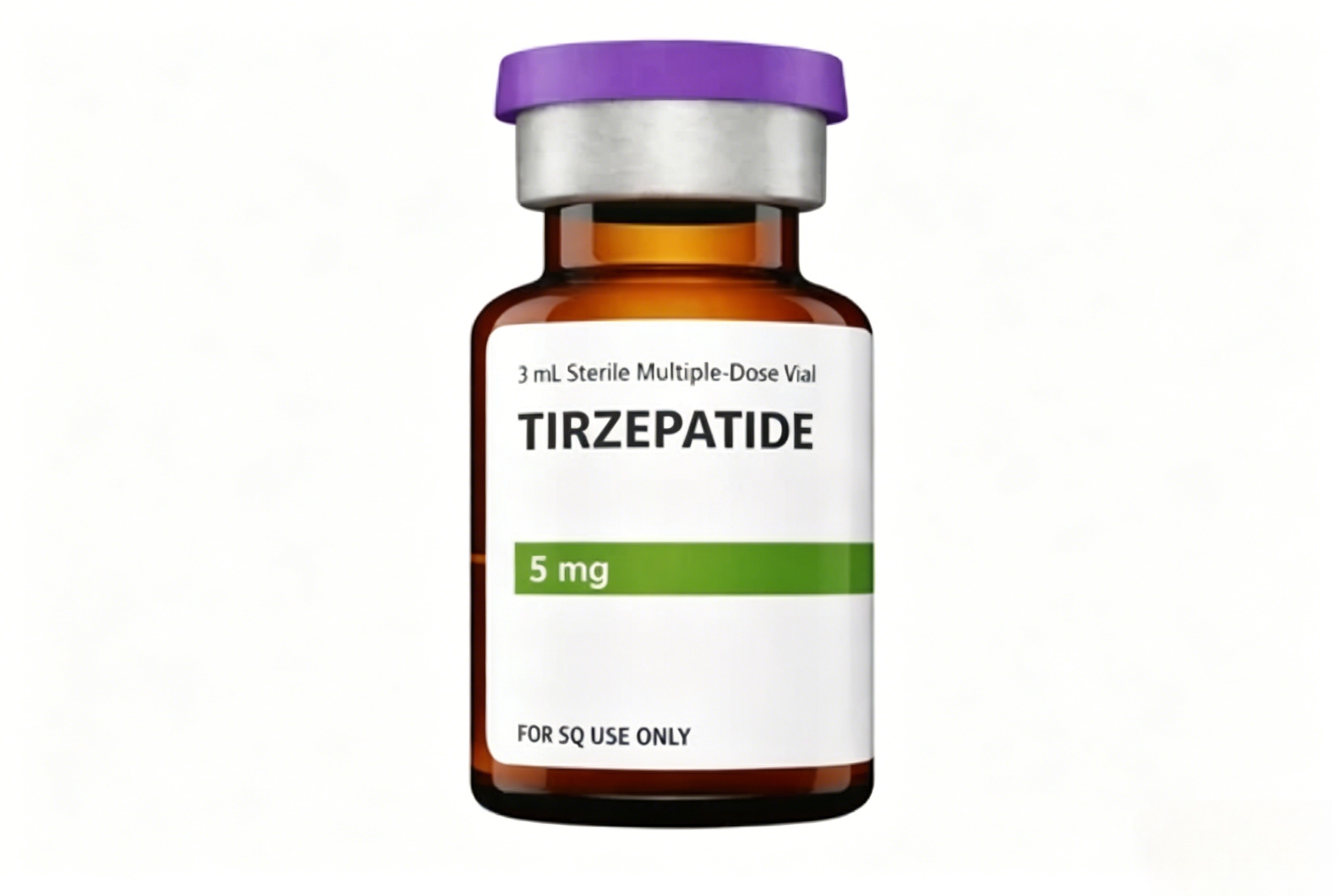 Single Vial Tirzepatide Research Peptide