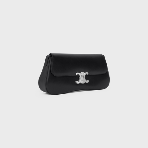 MEDIUM LOLA BAG IN SHINY CALFSKIN BLACK
