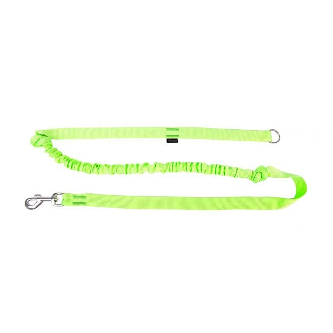 Pro Dog Stretch Elastisk Nylonbånd 2,5x170cm Lime