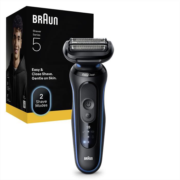 BRAUN - Rasoio SHAVER 52-B1000S-BLU