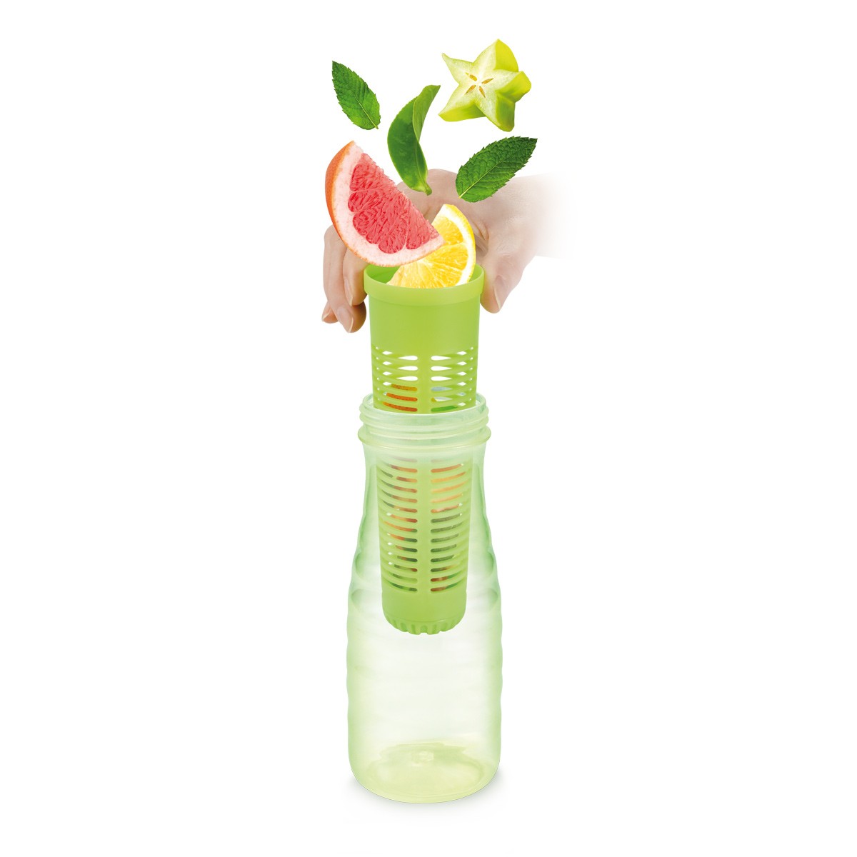 Láhev s vyluhováním myDRINK 0,7 l, růžová