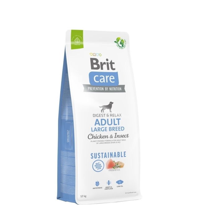 Brit Care Dog Sustainable Adult Large Breed Chicken & Insect