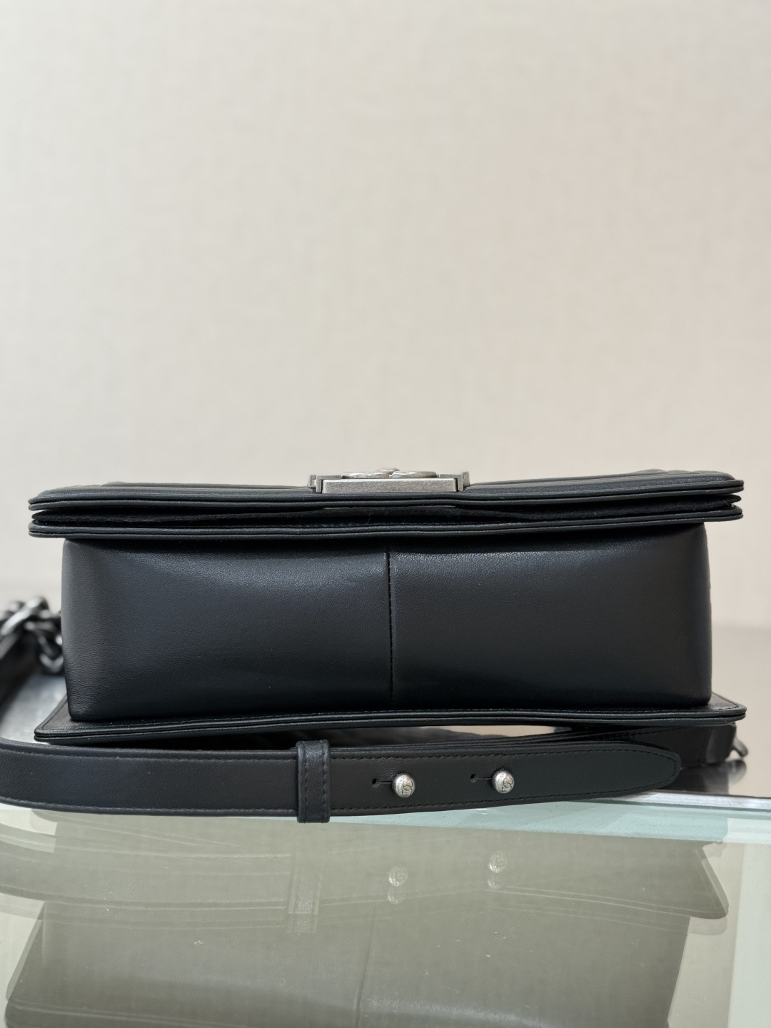 Medium Le Boy Flap Bag - Mocuir