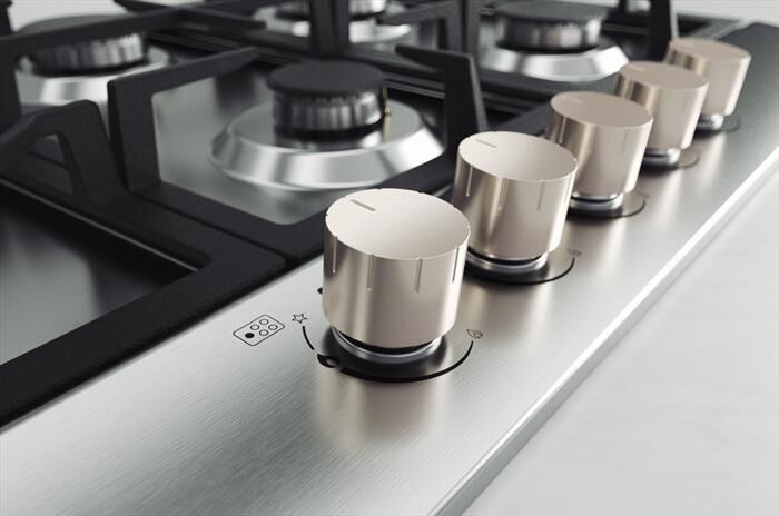 LG - Piano cottura a gas CBGZ3016S 75 cm-Inox