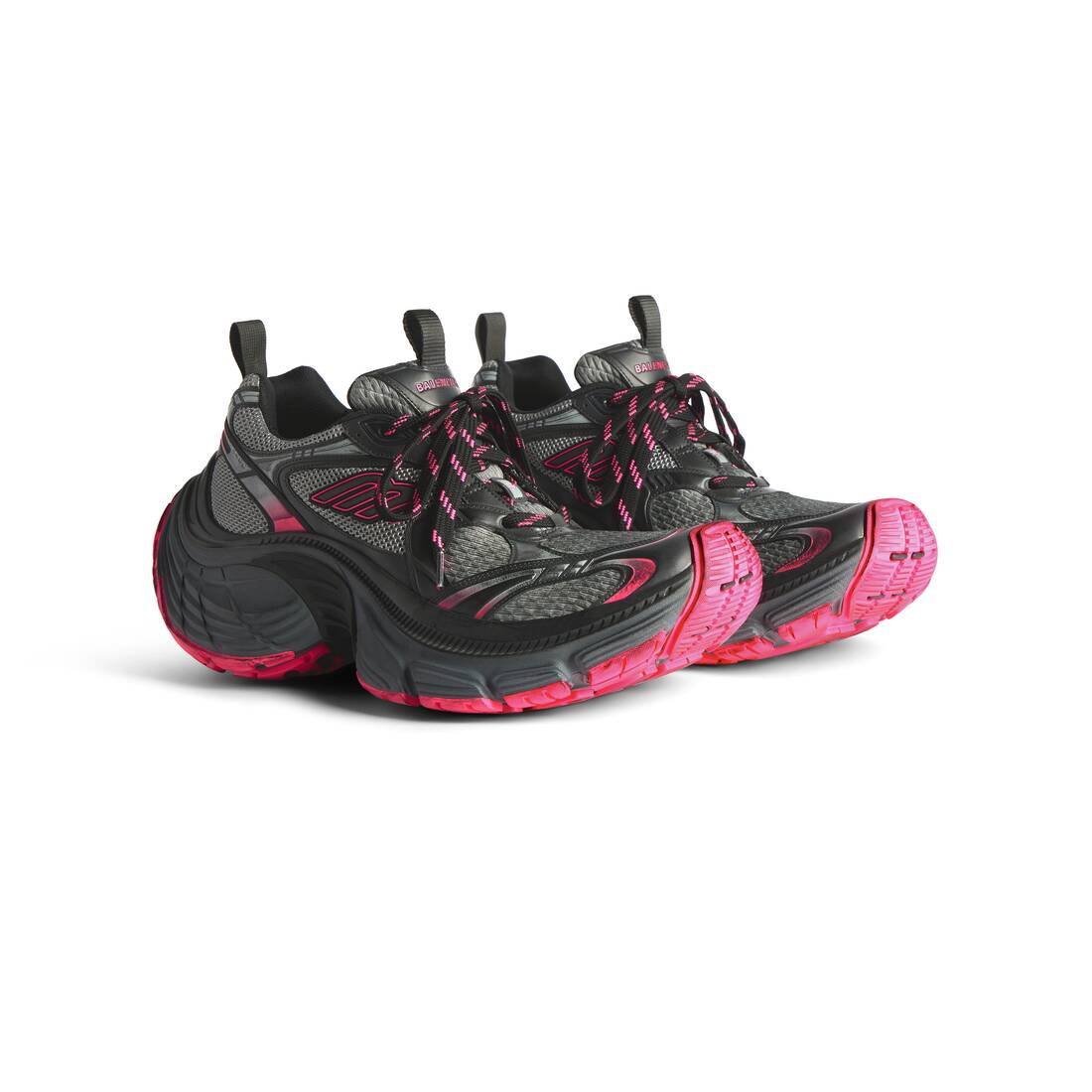 Womens 10xl Sneaker in Grey/pink/black