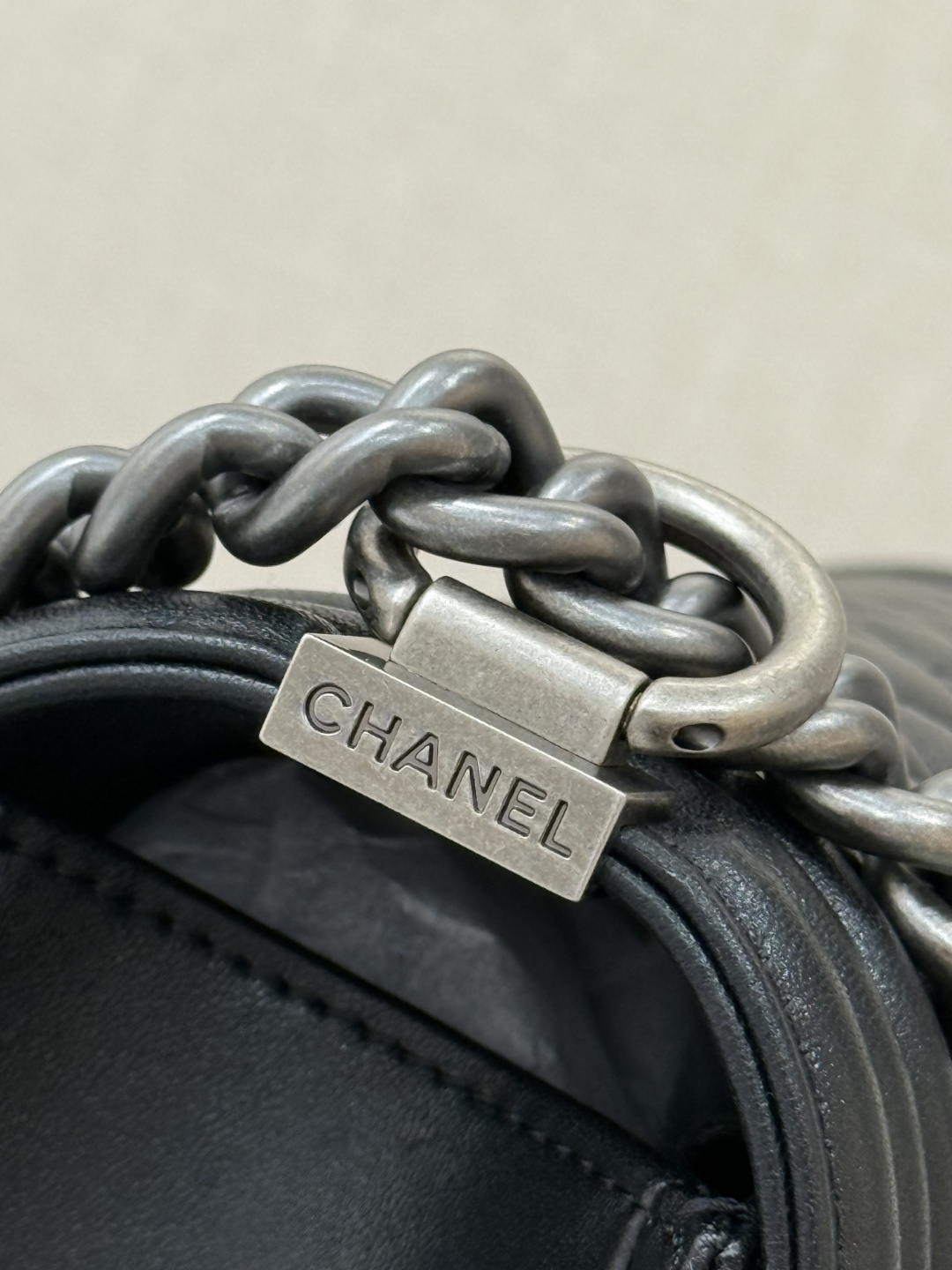 Medium Le Boy Flap Bag - Mocuir