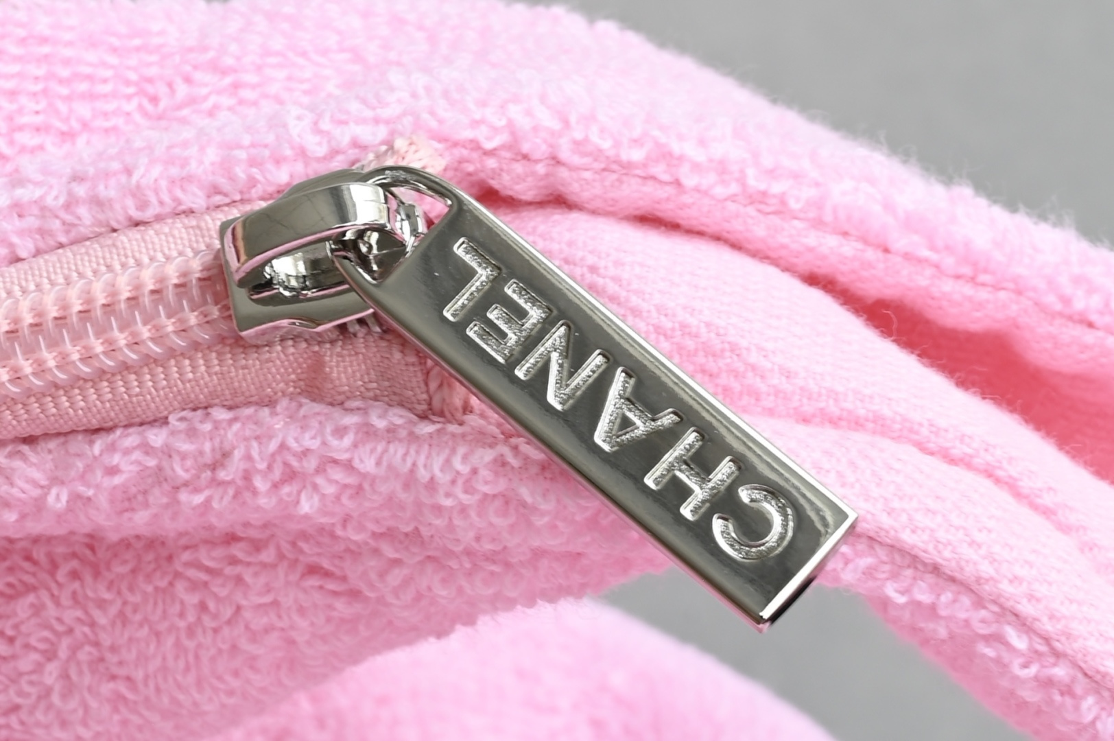 Coco Beach Hobo Tote Bag with Pouch in Pink Terry Cotton (Model A82901) - Mocuir