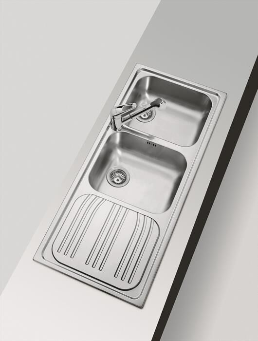 FRANKE - Lavello lineare Radar  RRX 621S 2 vasche-INOX