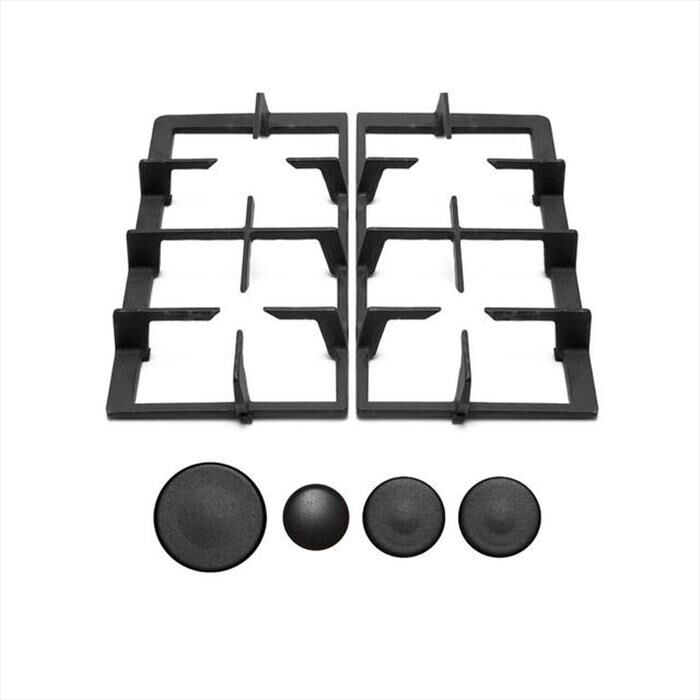 SCHOCK - 9N60GH Kit 2 griglie in ghisa e coprispartifiamma-NERO