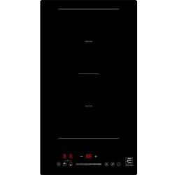 Electroline IHES2D30F piano cottura a induzione Nero Da incasso 28.8cm 2 zone comandi slider