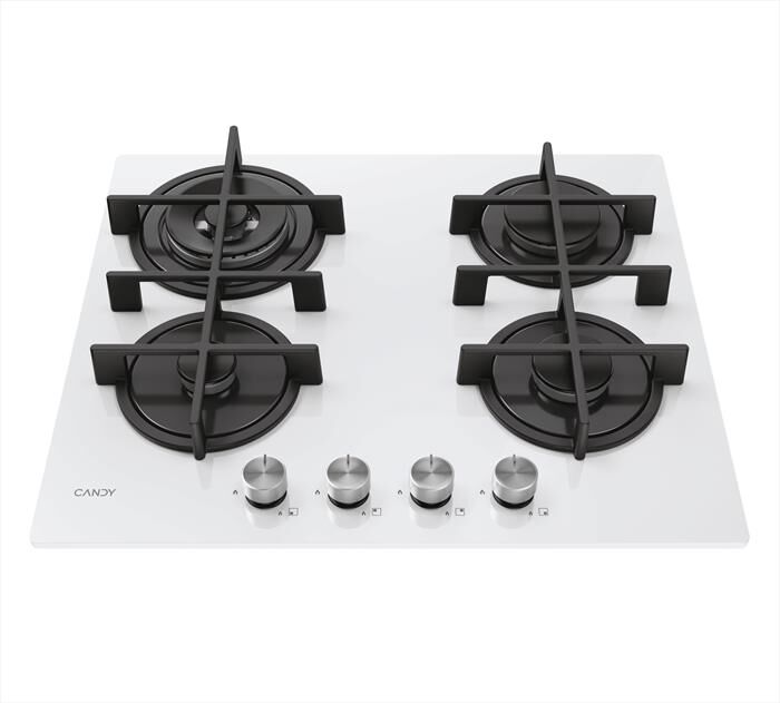 CANDY - Piano cottura a gas CVG6BR4WTW 59,5 cm-Bianco