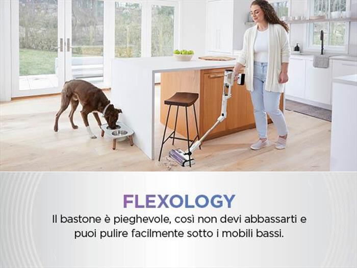 SHARK - ASPIRAPOLVERE SENZA FILO DETECT PRO AUTOSVUOTAMENT-bianco/rosa