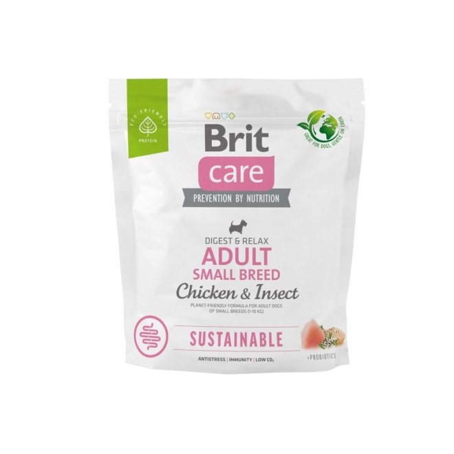 Brit Care Dog Sustainable Adult Small Breed Chicken & Insect