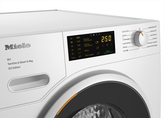 MIELE - Lavatrice WWB680 WCS 125 EDITION 8 Kg Classe A-Bianco