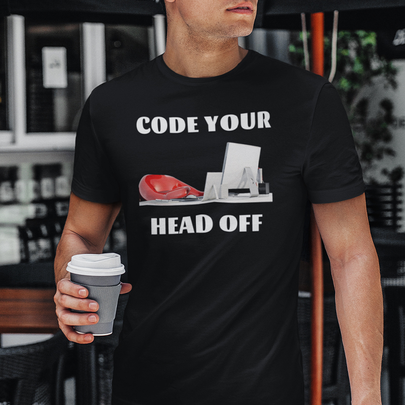 CODE Your Head Off T-shirt