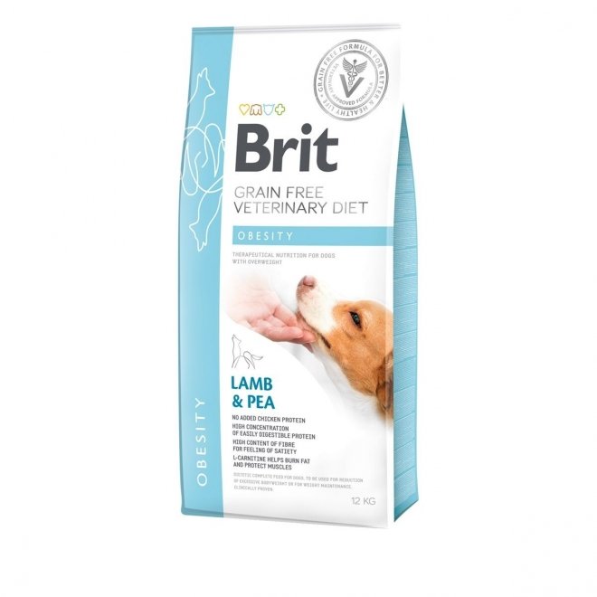 Brit Veterinary Diet Dog Obesity Grain Free Lamb & Pea