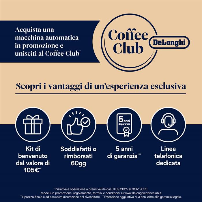 DE LONGHI - Macchina da caffè automatica ECAM450.55.G-grey