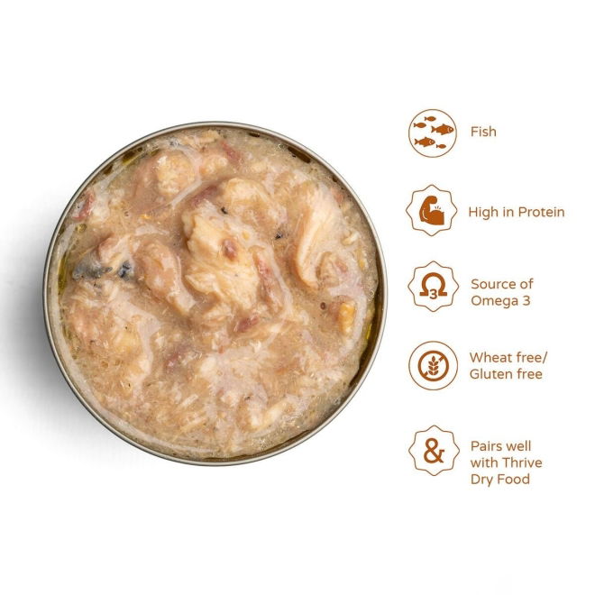 Thrive Sardin & Makrell i saus 75g