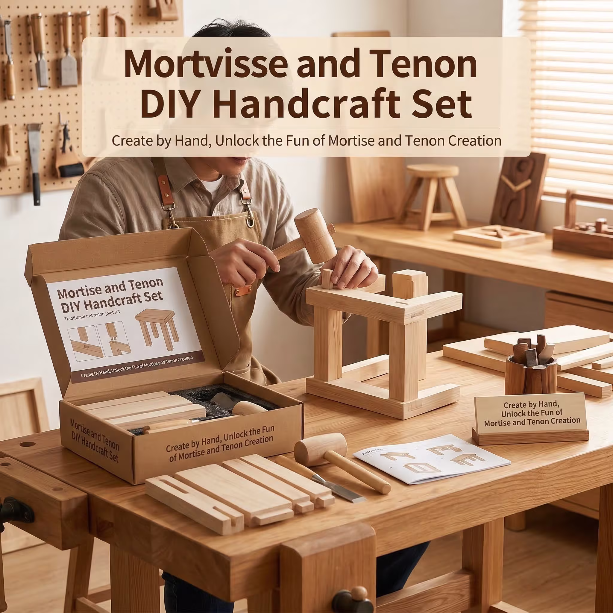 Inheritance Collection: Intangible Cultural Heritage Mortise and Tenon Collection Series    传承典藏·非遗榫卯收藏系列，采用限量工艺打造，兼具收藏价值与中式美学质感