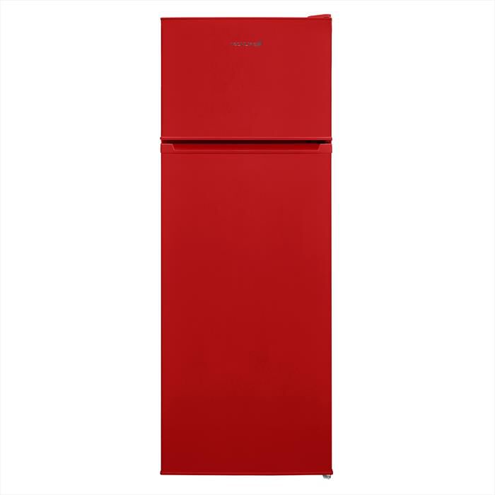 TECHLIFE - Frigorifero 2 porte TFDP263R Classe E 203lt-Rosso