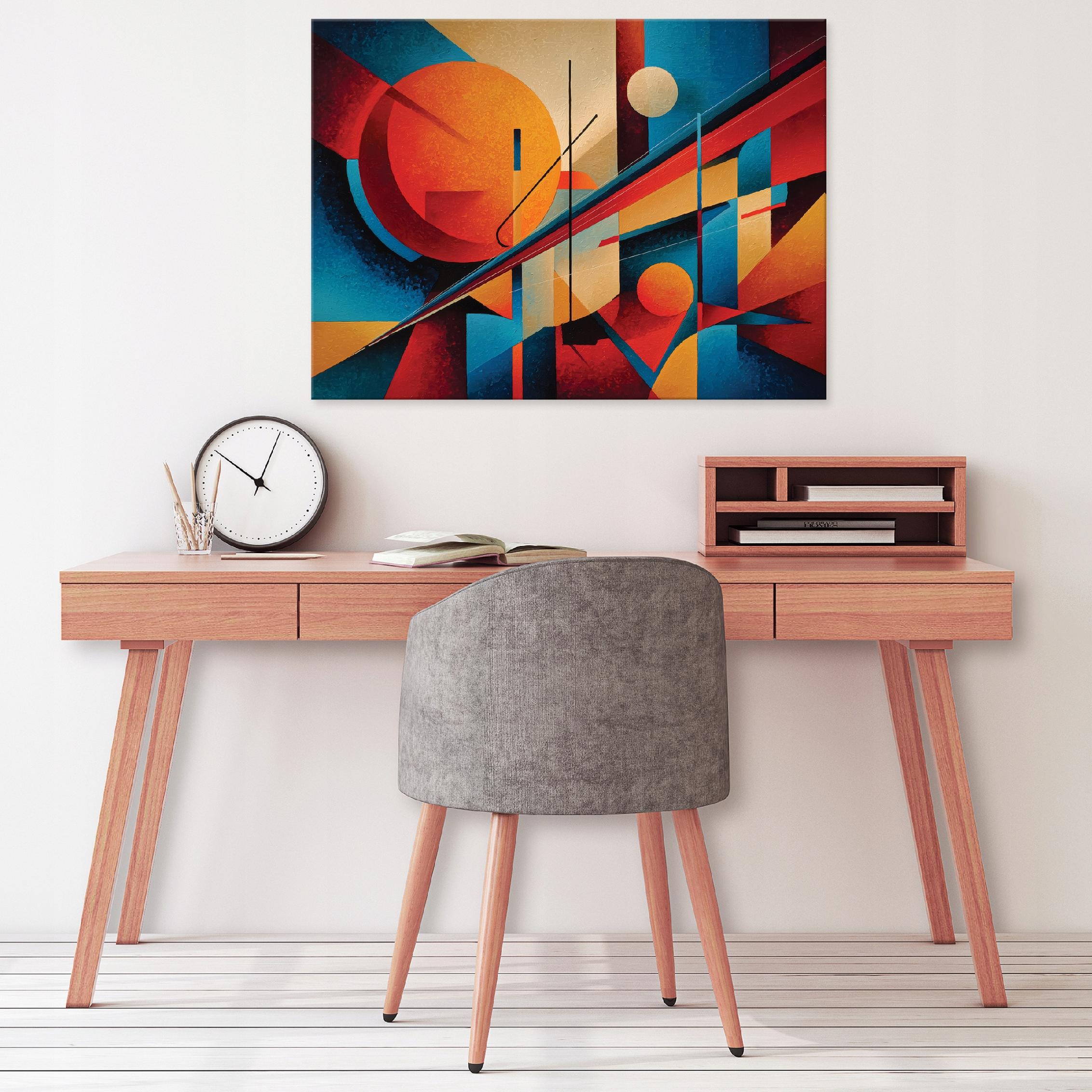 Abstract pop art painting for the bedroom, living room, or kitchen on canvas, 40x30