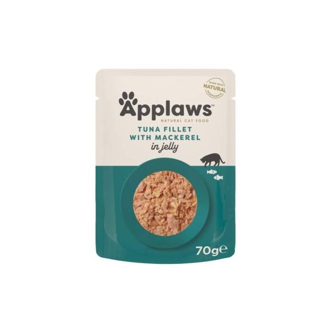 Applaws Cat Tunfisk og makrell i gelé, 70 g