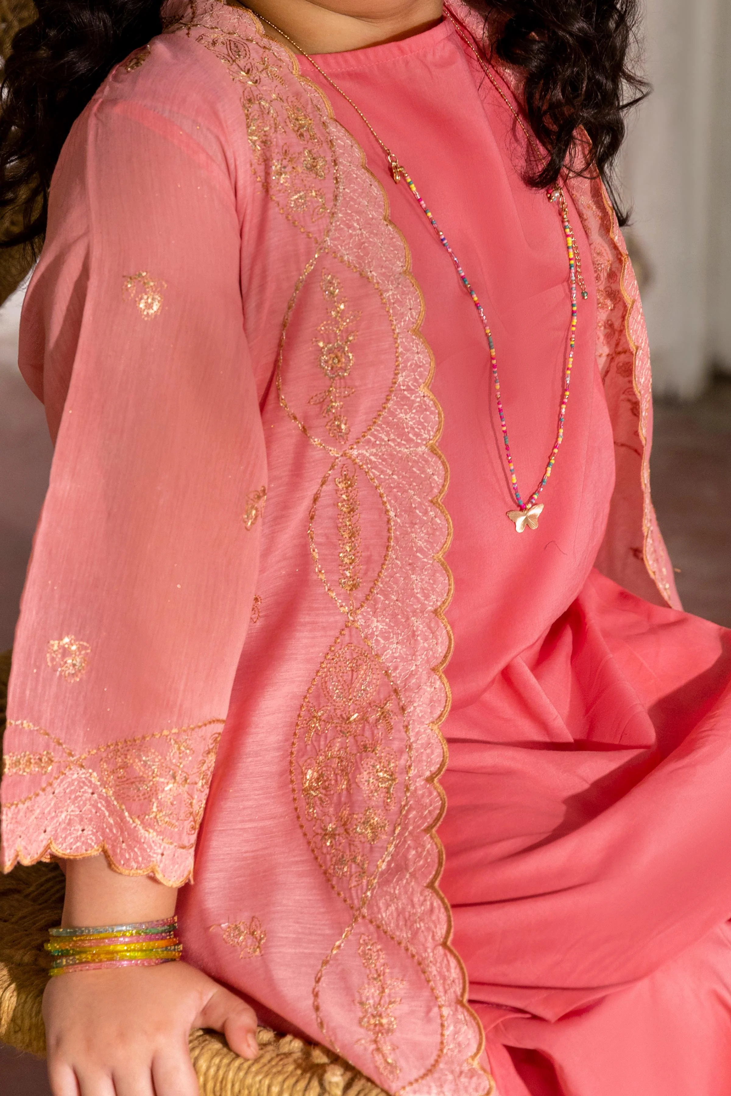Embroidered Co-Ord - KPL33126