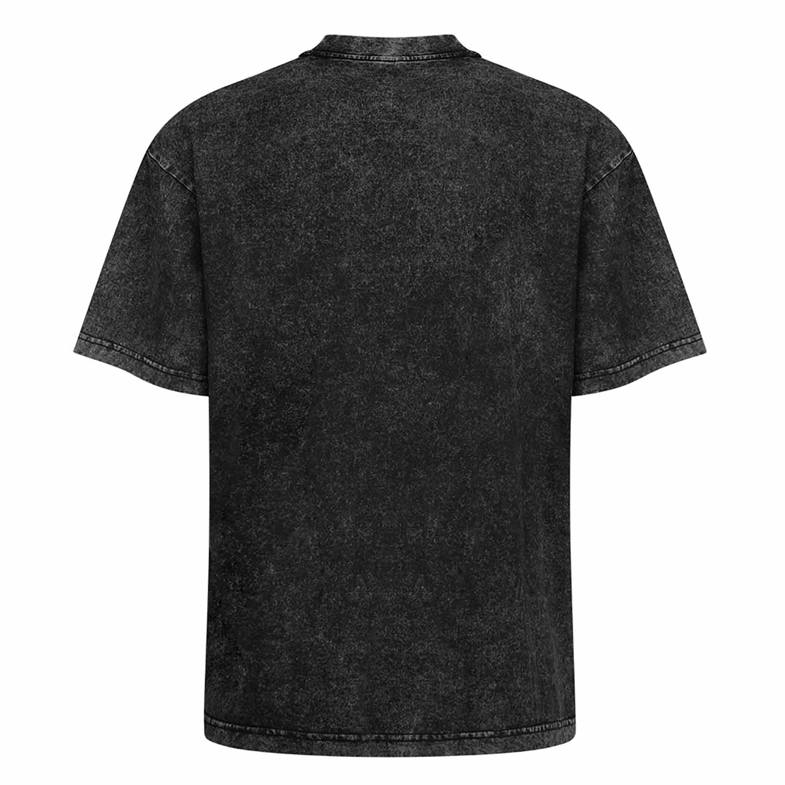 Personalized Custom Men’s Casual Cotton T-Shirt with Heat Transfer Design