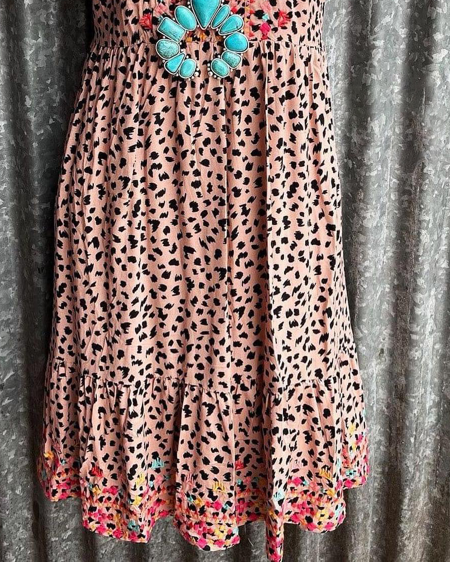 Women Summer The Maya Embroidered Dress