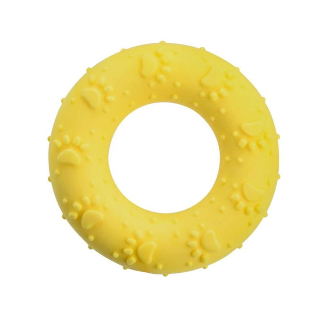Little&Bigger Floating Foam TPR ring lemon yellow