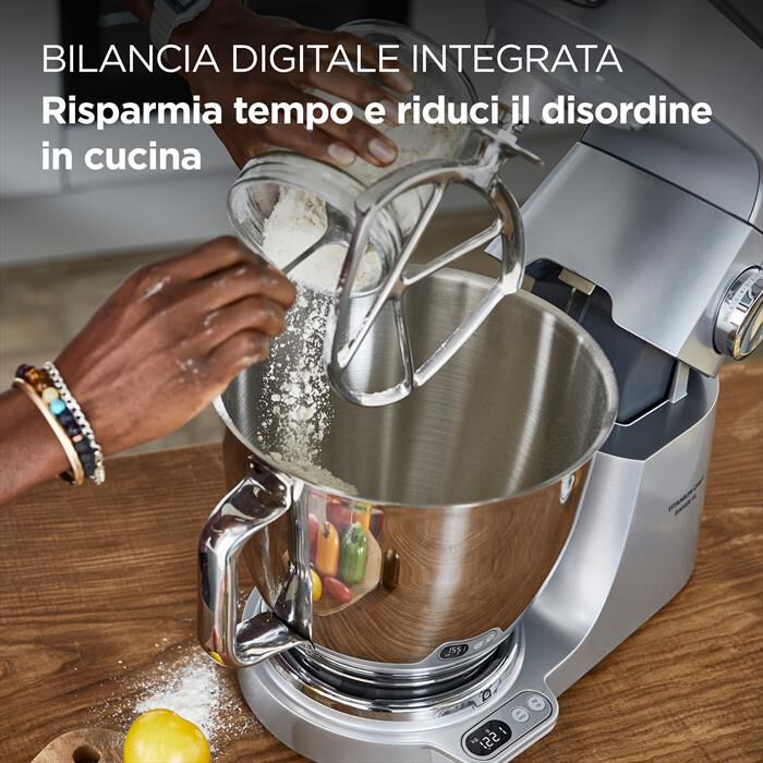 KENWOOD. - Planetaria Titanium Chef Baker XL KVL85.124SI-Silver